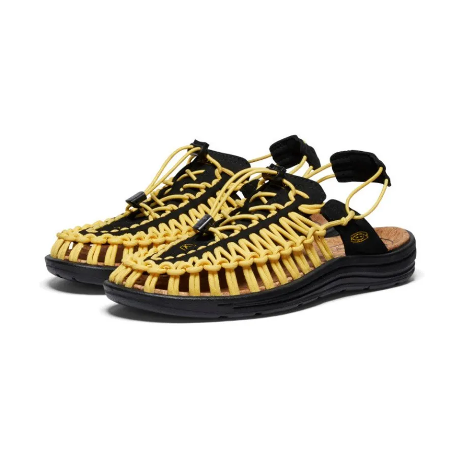 Women KEEN Slip-Ons<All Gender Uneek Ii Convertible | Black/ Yellow