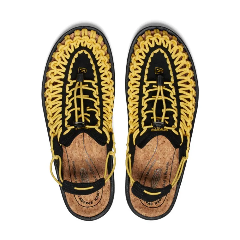 Women KEEN Slip-Ons<All Gender Uneek Ii Convertible | Black/ Yellow