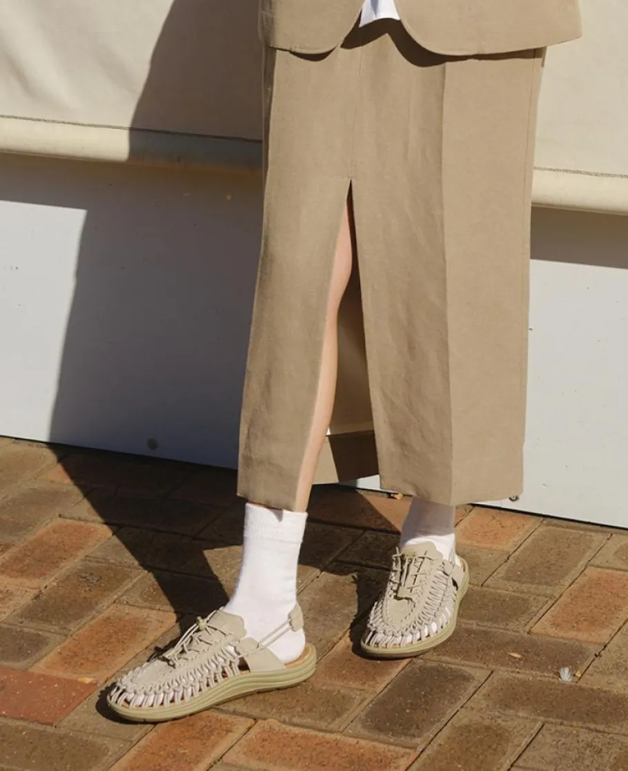 Women KEEN Slip-Ons<All Gender Uneek Ii Convertible | Black/ Yellow