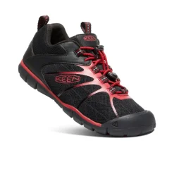 Kids KEEN Shoes<Big Kids' Chandler 2 Cnx Sneaker | Black/Red Carpet