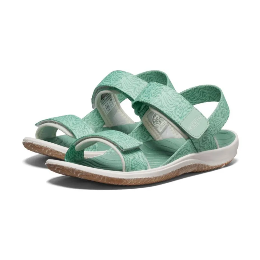 Kids KEEN Sandals<Big Kids' Elle Backstrap | Lichen/Star White