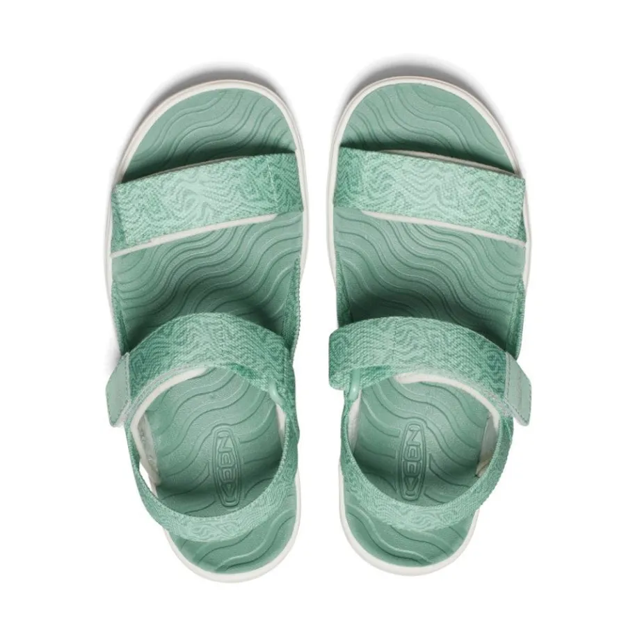 Kids KEEN Sandals<Big Kids' Elle Backstrap | Lichen/Star White