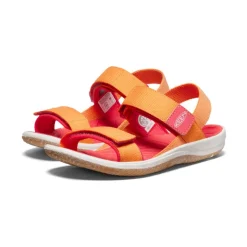Kids KEEN Sandals<Big Kids' Elle Backstrap | Tangerine/Cayenne