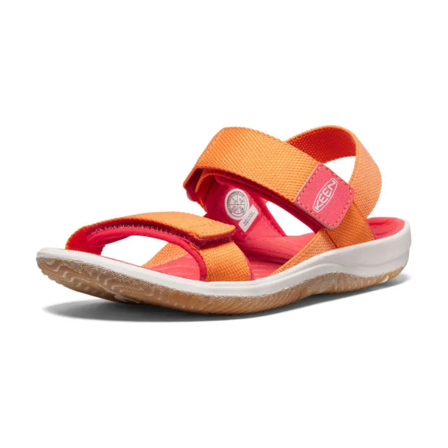 Kids KEEN Sandals<Big Kids' Elle Backstrap | Tangerine/Cayenne