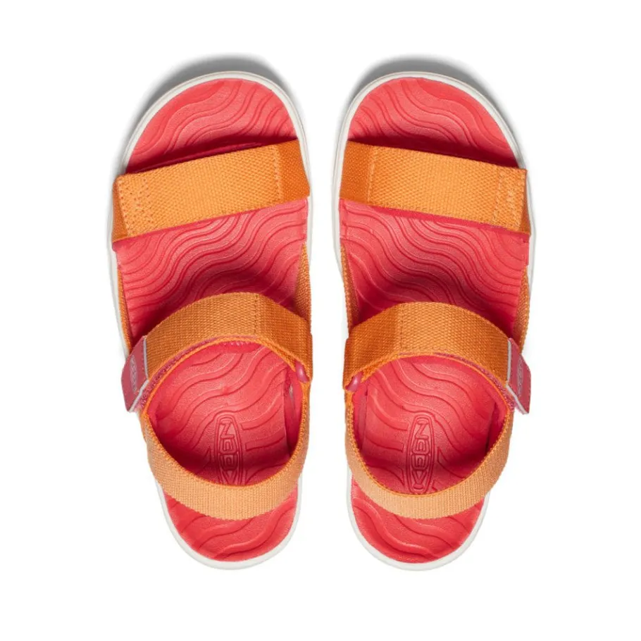 Kids KEEN Sandals<Big Kids' Elle Backstrap | Tangerine/Cayenne