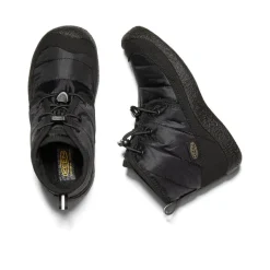 Kids KEEN Boots<Big Kids' Howser Ii Waterproof Chukka | Black/Black