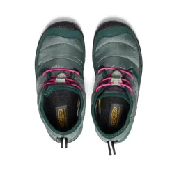 Kids KEEN Boots<Big Kids' Howser Ii Waterproof Chukka | Dark Forest/Fuchsia Purple