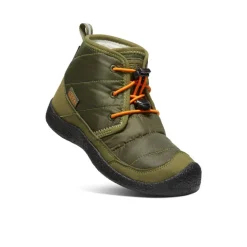 Kids KEEN Boots<Big Kids' Howser Ii Waterproof Chukka | Capulet Olive/Russet Orange