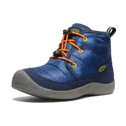 Kids KEEN Boots<Big Kids' Howser Ii Waterproof Chukka | Deep Lagoon/Evening Primrose