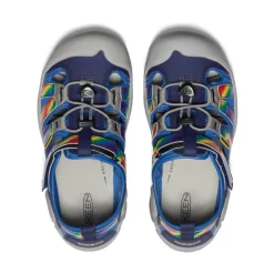 Kids KEEN Sandals<Big Kids' Knotch Creek | Bright Cobalt/Rainbow Tie Dye