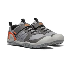 Kids KEEN Shoes<Big Kids' Knotch Peak Sneaker | Magnet/Safety Orange