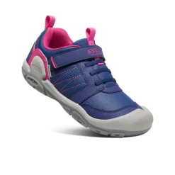 Kids KEEN Shoes<Big Kids' Knotch Peak Sneaker | Blue Depths/Pink Peacock