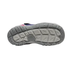 Kids KEEN Shoes<Big Kids' Knotch Peak Sneaker | Blue Depths/Pink Peacock