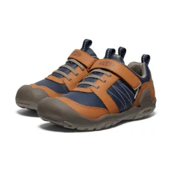 Kids KEEN Shoes<Big Kids' Knotch Peak Sneaker | Maple/Sky Captain