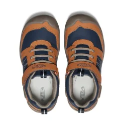 Kids KEEN Shoes<Big Kids' Knotch Peak Sneaker | Maple/Sky Captain