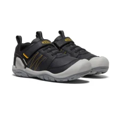 Kids KEEN Shoes<Big Kids' Knotch Peak Sneaker | Black/ Yellow