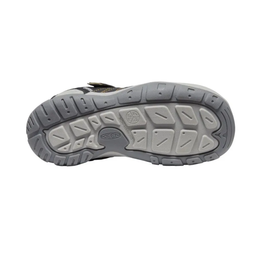 Kids KEEN Shoes<Big Kids' Knotch Peak Sneaker | Black/ Yellow