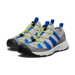 Kids KEEN Shoes<Big Kids' Motozoa Sneaker | Steel Grey/Evening Primrose