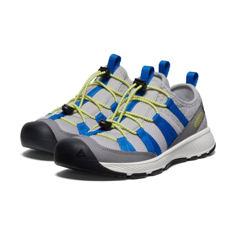 Kids KEEN Shoes<Big Kids' Motozoa Sneaker | Steel Grey/Evening Primrose