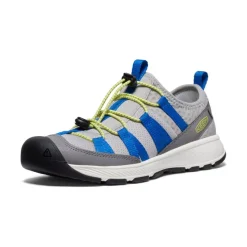 Kids KEEN Shoes<Big Kids' Motozoa Sneaker | Steel Grey/Evening Primrose