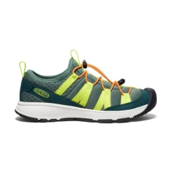Kids KEEN Shoes<Big Kids' Motozoa Sneaker | Sea Moss/Scarlet Ibis