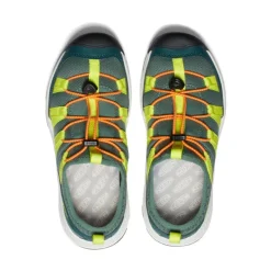 Kids KEEN Shoes<Big Kids' Motozoa Sneaker | Sea Moss/Scarlet Ibis