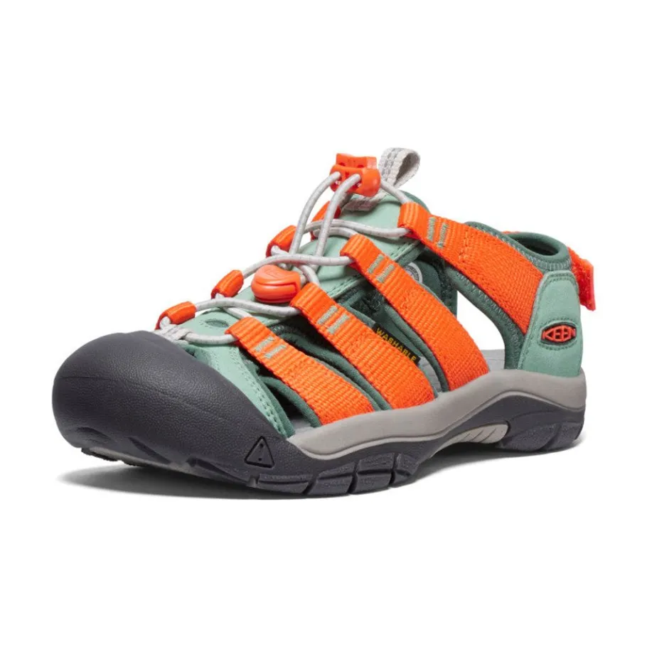 Kids KEEN Sandals<Big Kids' Newport Boundless Sandal | Granite Green/Scarlet Ibis