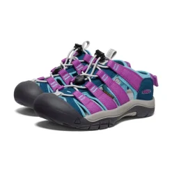 Kids KEEN Sandals<Big Kids' Newport Boundless Sandal | Legion Blue/Willowherb