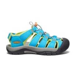 Kids KEEN Sandals<Big Kids' Newport Boundless Sandal | Blue Atoll/Daiquiri Green