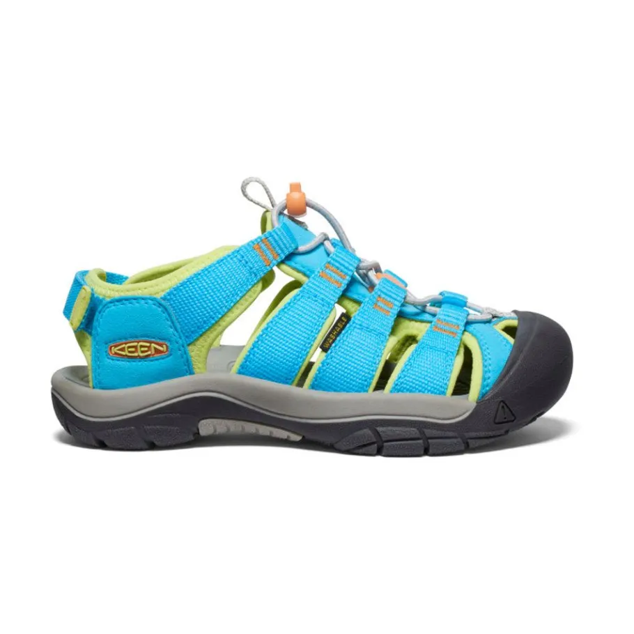 Kids KEEN Sandals<Big Kids' Newport Boundless Sandal | Blue Atoll/Daiquiri Green