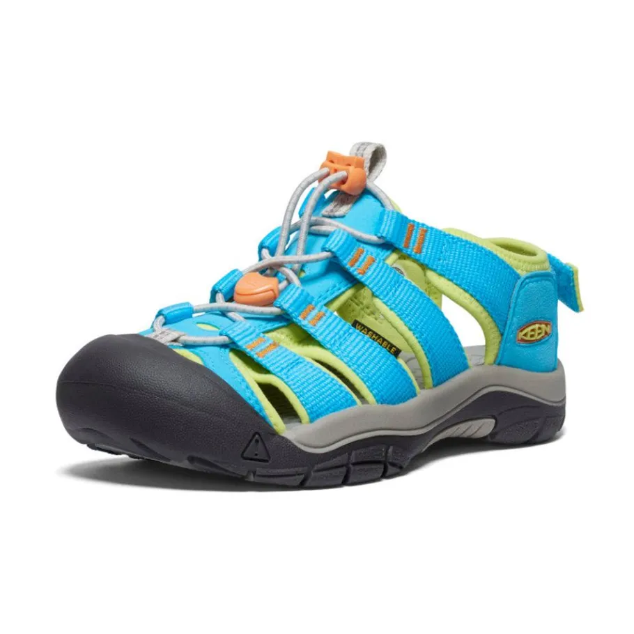 Kids KEEN Sandals<Big Kids' Newport Boundless Sandal | Blue Atoll/Daiquiri Green