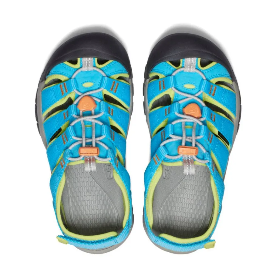 Kids KEEN Sandals<Big Kids' Newport Boundless Sandal | Blue Atoll/Daiquiri Green