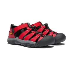 Kids KEEN Sandals<Big Kids' Newport H2 | Ribbon Red/Gargoyle