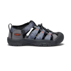 Kids KEEN Sandals<Big Kids' Newport H2 | Steel Grey/Black