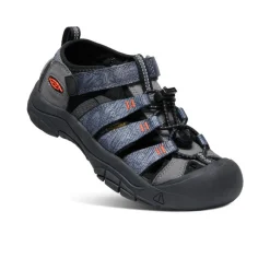 Kids KEEN Sandals<Big Kids' Newport H2 | Steel Grey/Black