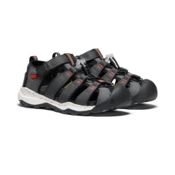 Kids KEEN Sandals<Big Kids' Newport Neo H2 | Magnet/Spicy Orange