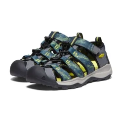 Kids KEEN Sandals<Big Kids' Newport Neo H2 | Sea Moss/Steel Grey