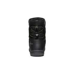 Kids KEEN Boots<Big Kids' Puffrider Waterproof Winter Boot | Black/Steel Grey