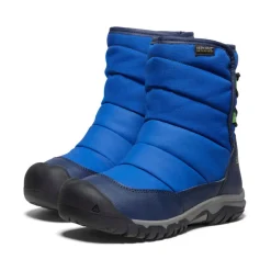 Kids KEEN Boots<Big Kids' Puffrider Waterproof Winter Boot | Naval Academy/Surf