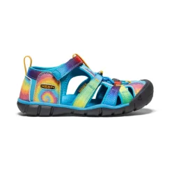 Kids KEEN Sandals<Big Kids' Seacamp Ii Cnx | Vivid Blue/Original Tie Dye