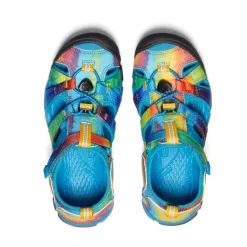 Kids KEEN Sandals<Big Kids' Seacamp Ii Cnx | Vivid Blue/Original Tie Dye