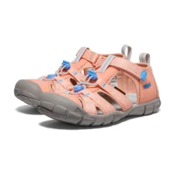 Kids KEEN Sandals<Big Kids' Seacamp Ii Cnx | Papaya Punch/Marina