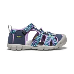 Kids KEEN Sandals<Big Kids' Seacamp Ii Cnx | Black Iris/African Violet