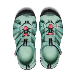 Kids KEEN Sandals<Big Kids' Seacamp Ii Cnx | Granite Green/Cayenne