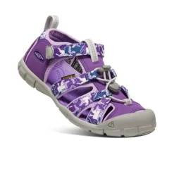 Kids KEEN Sandals<Big Kids' Seacamp Ii Cnx | Camo/Tillandsia Purple