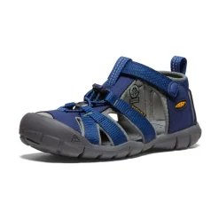 Kids KEEN Sandals<Big Kids' Seacamp Ii Cnx | Blue Depths/Gargoyle