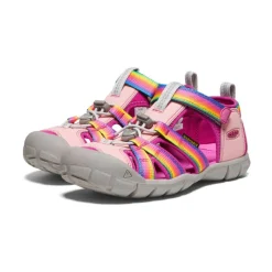 Kids KEEN Sandals<Big Kids' Seacamp Ii Cnx | Rainbow/Festival Fuchsia