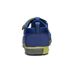 Kids KEEN Sandals<Big Kids' Seacamp Ii Cnx | Blue Depths/Chartreuse