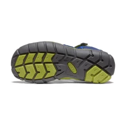 Kids KEEN Sandals<Big Kids' Seacamp Ii Cnx | Blue Depths/Chartreuse