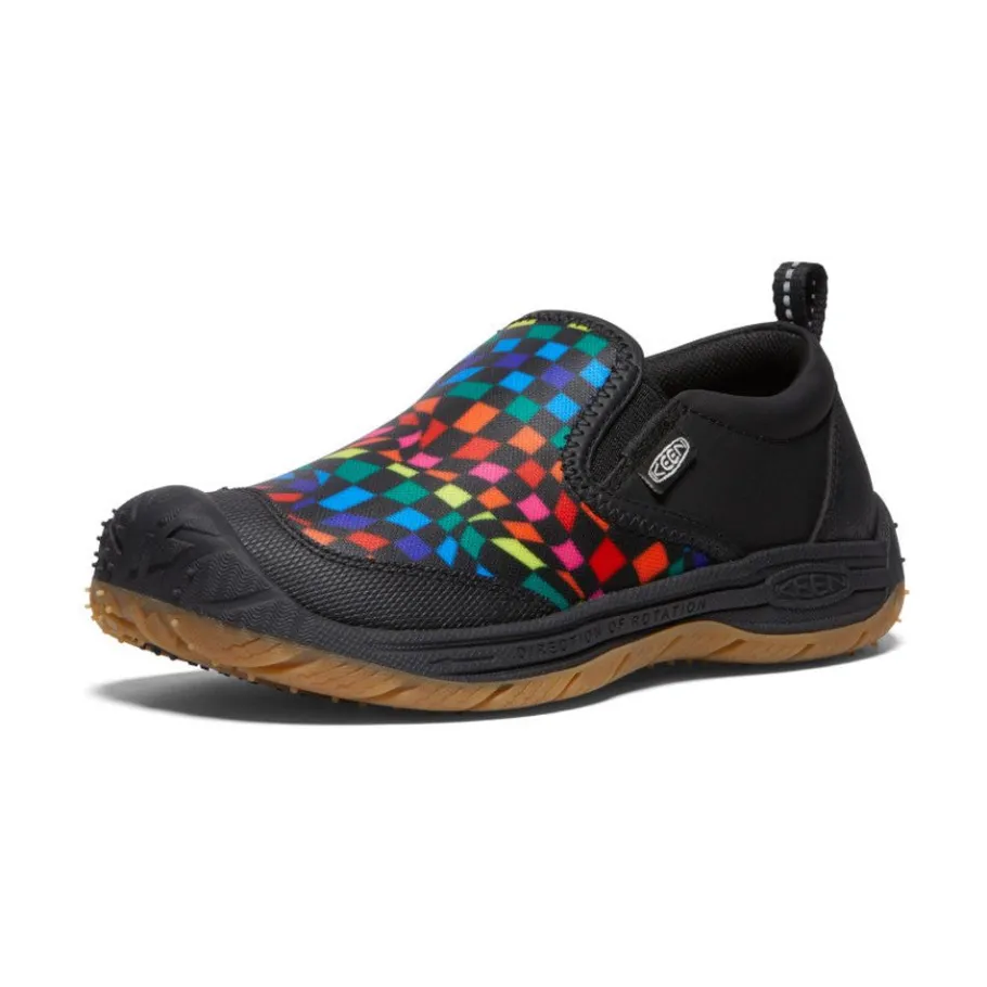 Kids KEEN Shoes<Big Kids' Speed Hound Slip-On | Black/Multi